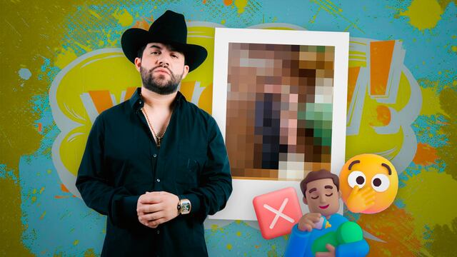 La foto de Luis R. Conriquez por el Día del Padre que desató polémica.