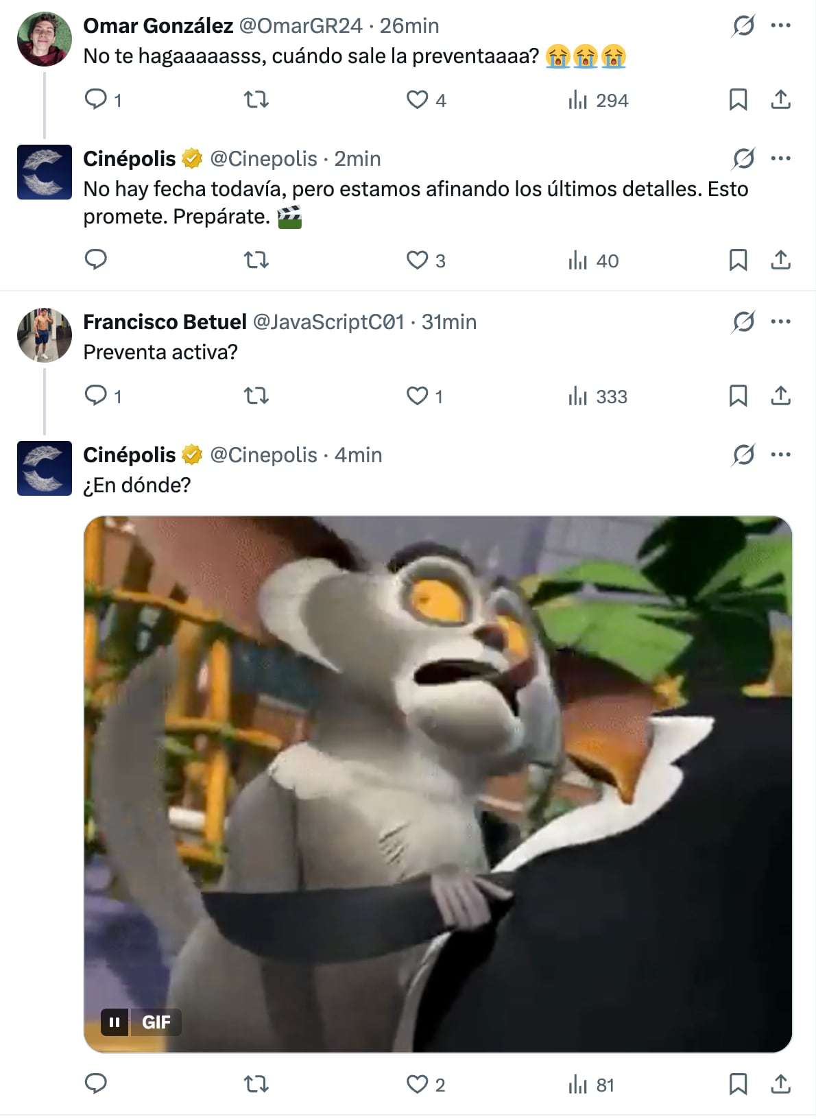Cinépolis responde a la preventa de Avengers: Doomsday