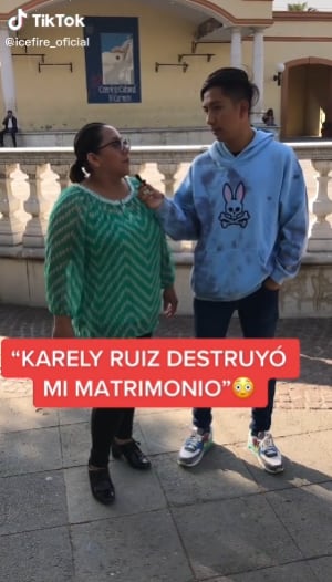 Mujer asegura que Karely Ruiz destruyó su matrimonio de 20 años