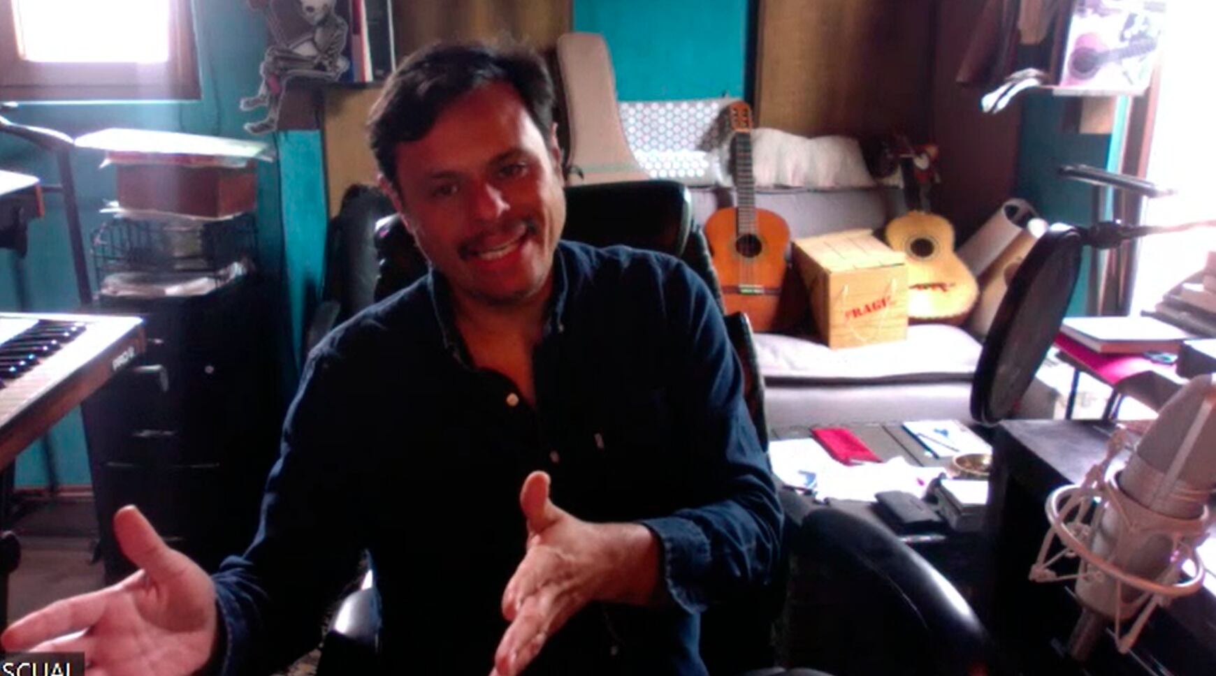 Pascual Reyes, vocalista de San Pascualito Rey en entrevista con SDP Noticias