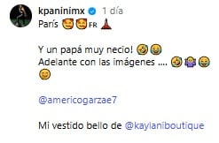 Karla Panini posa con Américo Garza luego de que le revivieron que le fue infiel.