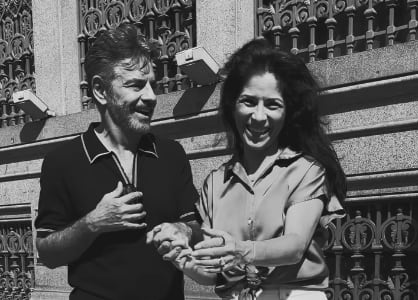 Eugenio Derbez y Alessandra Rosaldo