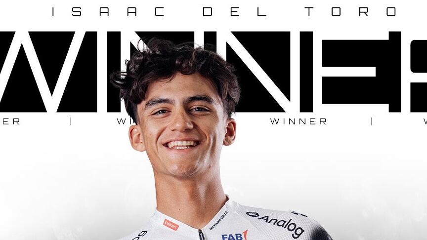 Isaac del Toro cierra una semana de ensueño con triunfo en el Trofeo Matteotti; suma 13 victorias en la temporada