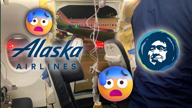 Accidente con ventana obliga a Alaska Airlines a toma importante decisión tras vuelo del Boeing MAX-9