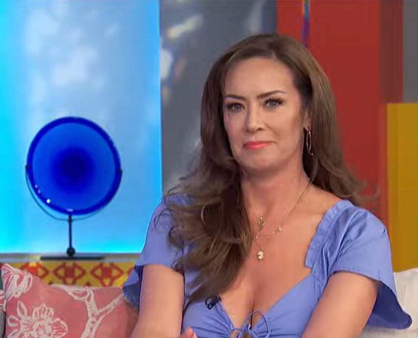 Anette Michel en su regreso a la conducción.