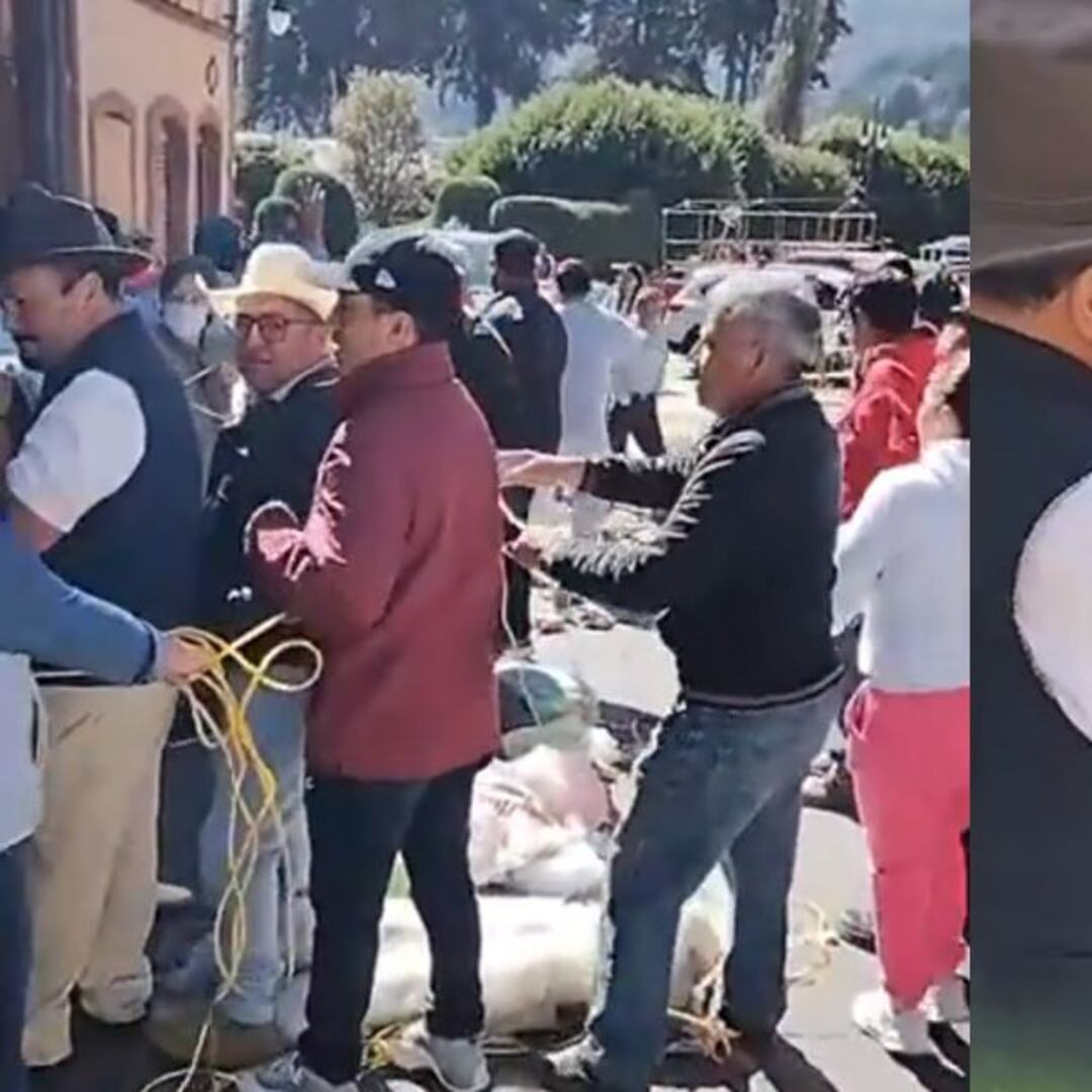 Pobladores de El Oro amarran a funcionarios para exigir presencia de la alcaldesa Juana Elizabeth Díaz