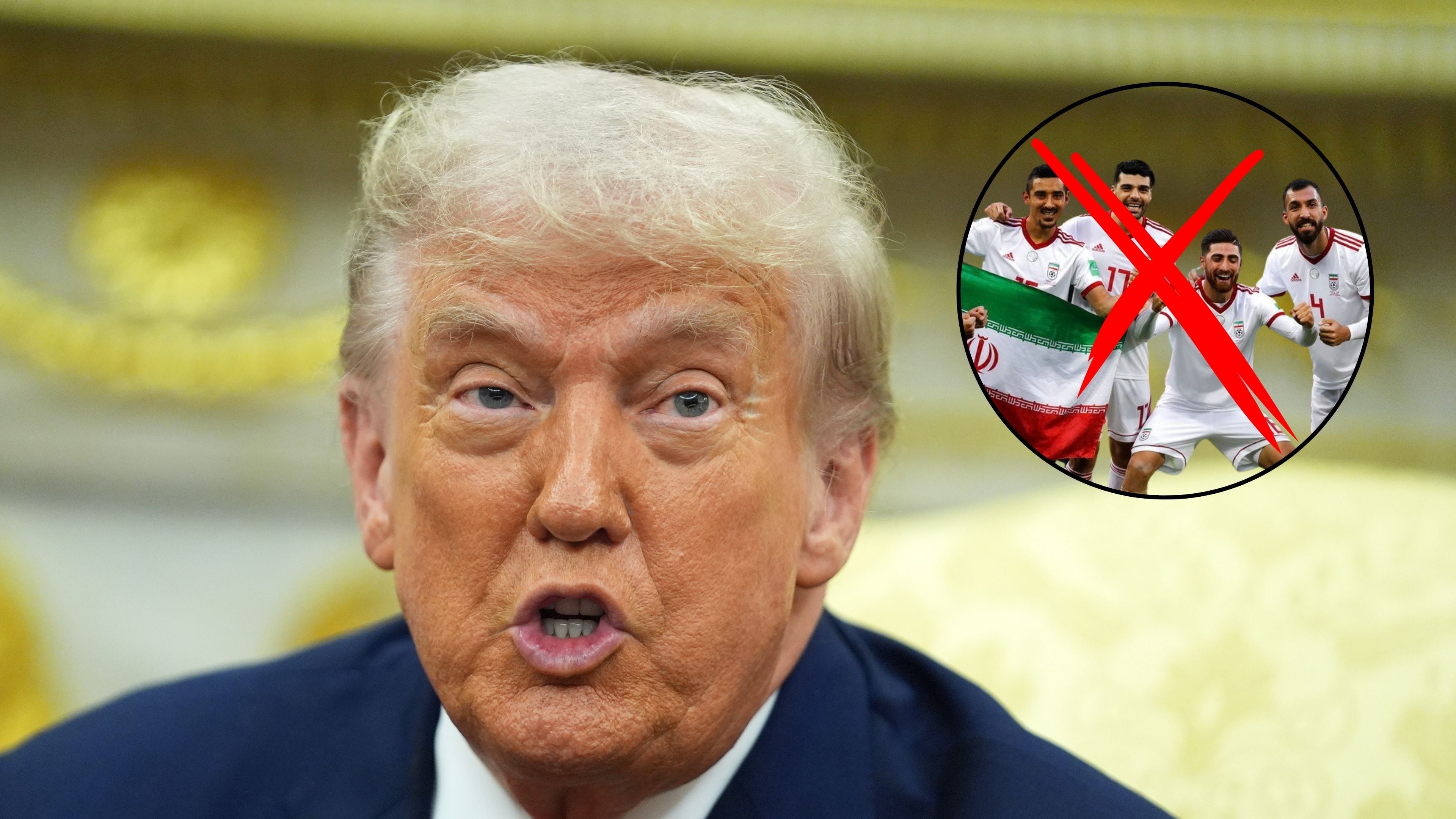 Donald Trump advierte a Irán sobre ir al Mundial 2026 por seguridad