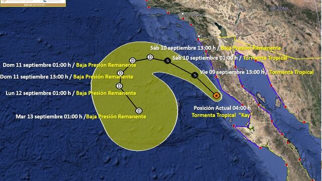 Tormenta tropical Kay