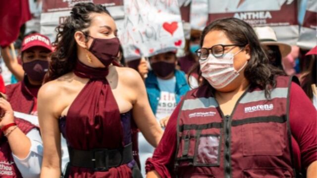 Anthea Sansores y Citlalli Hernández