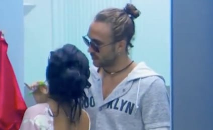 Kimberly Flores y Roberto Romano en La Casa de los Famosos