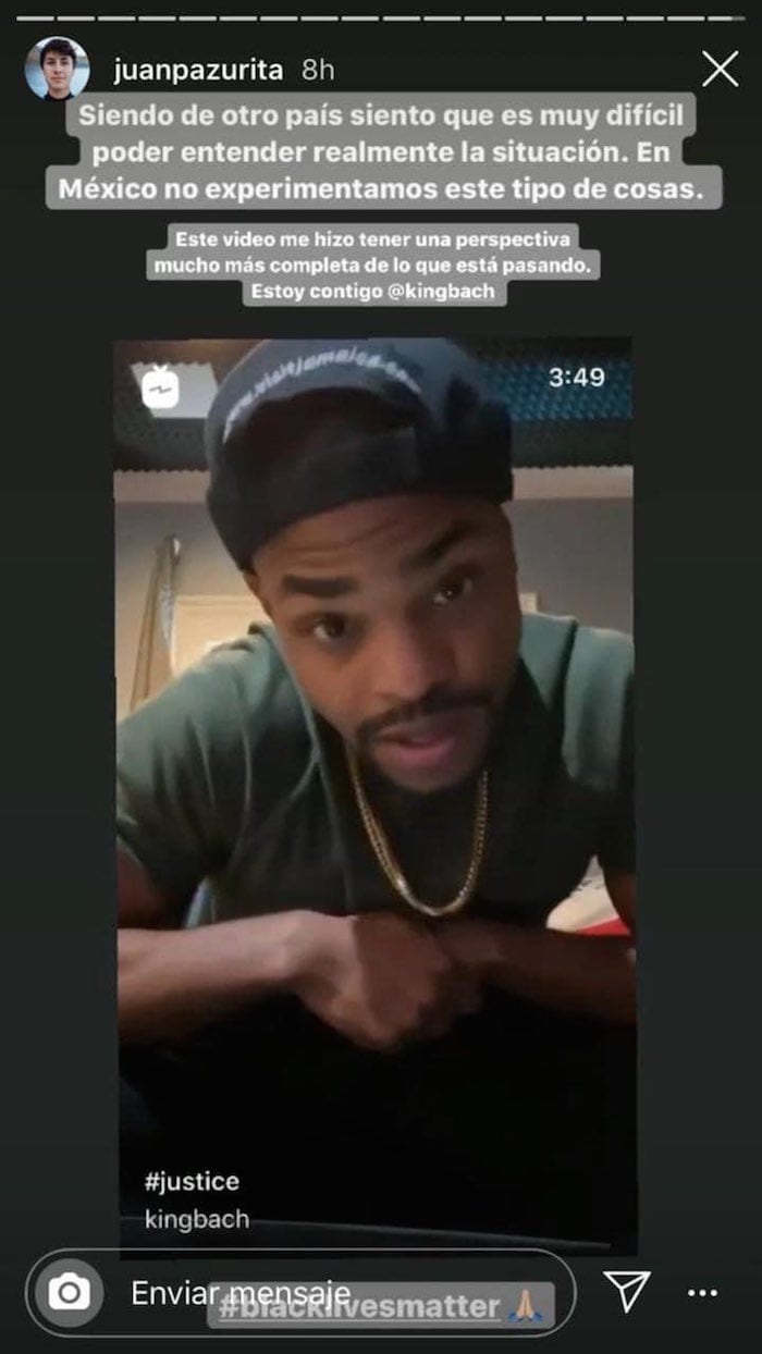 Juanpa Zurita polémico mensaje racismo