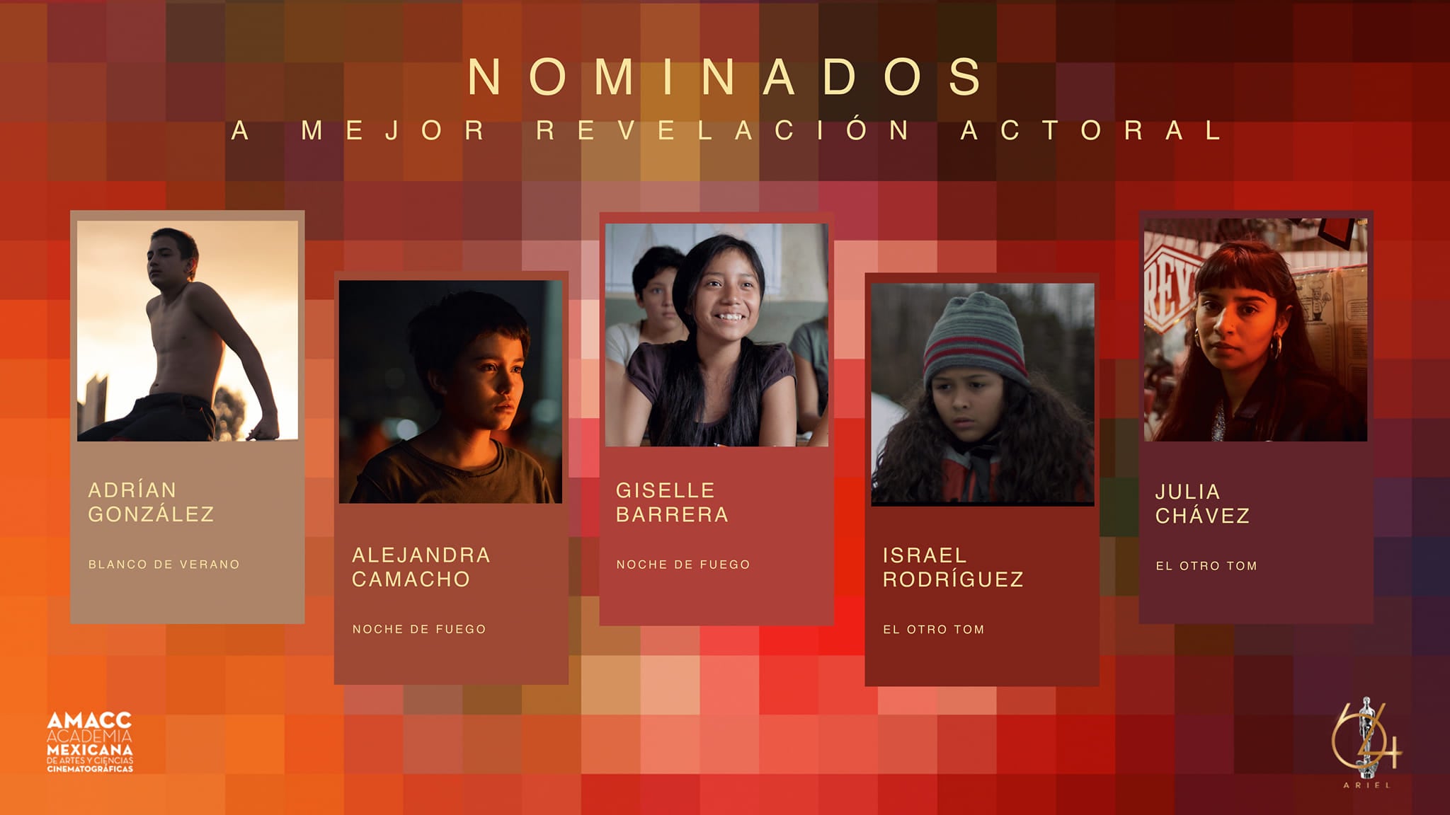 Nominados al Premio Ariel 2022