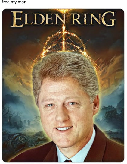 Memes de Bill Clinton y Elden Ring explotan tras The Game Awards 2022