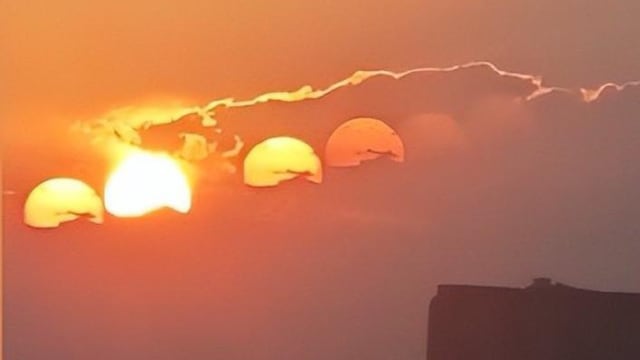 El video de los 7 soles en Chengdu, China