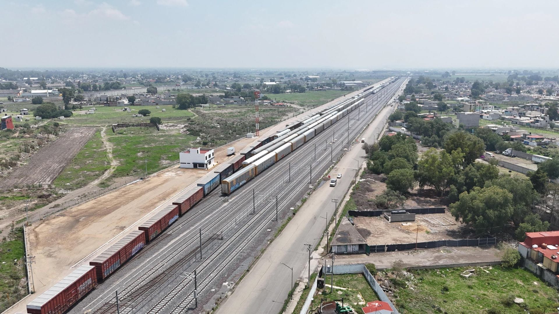 Tren AIFA-Pachuca tiene un avance de casi el 10%