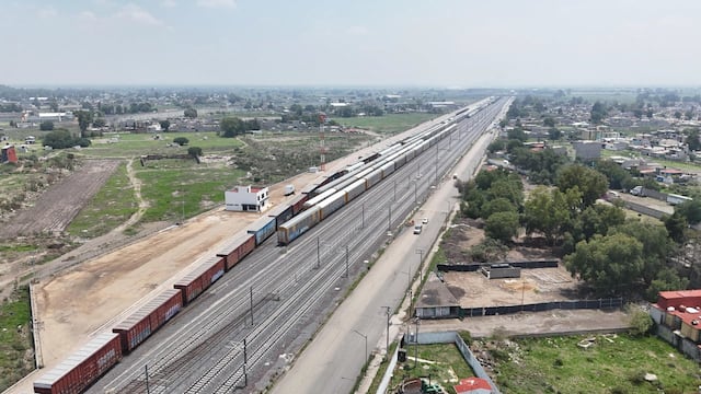Tren Suburbano al AIFA en obras
