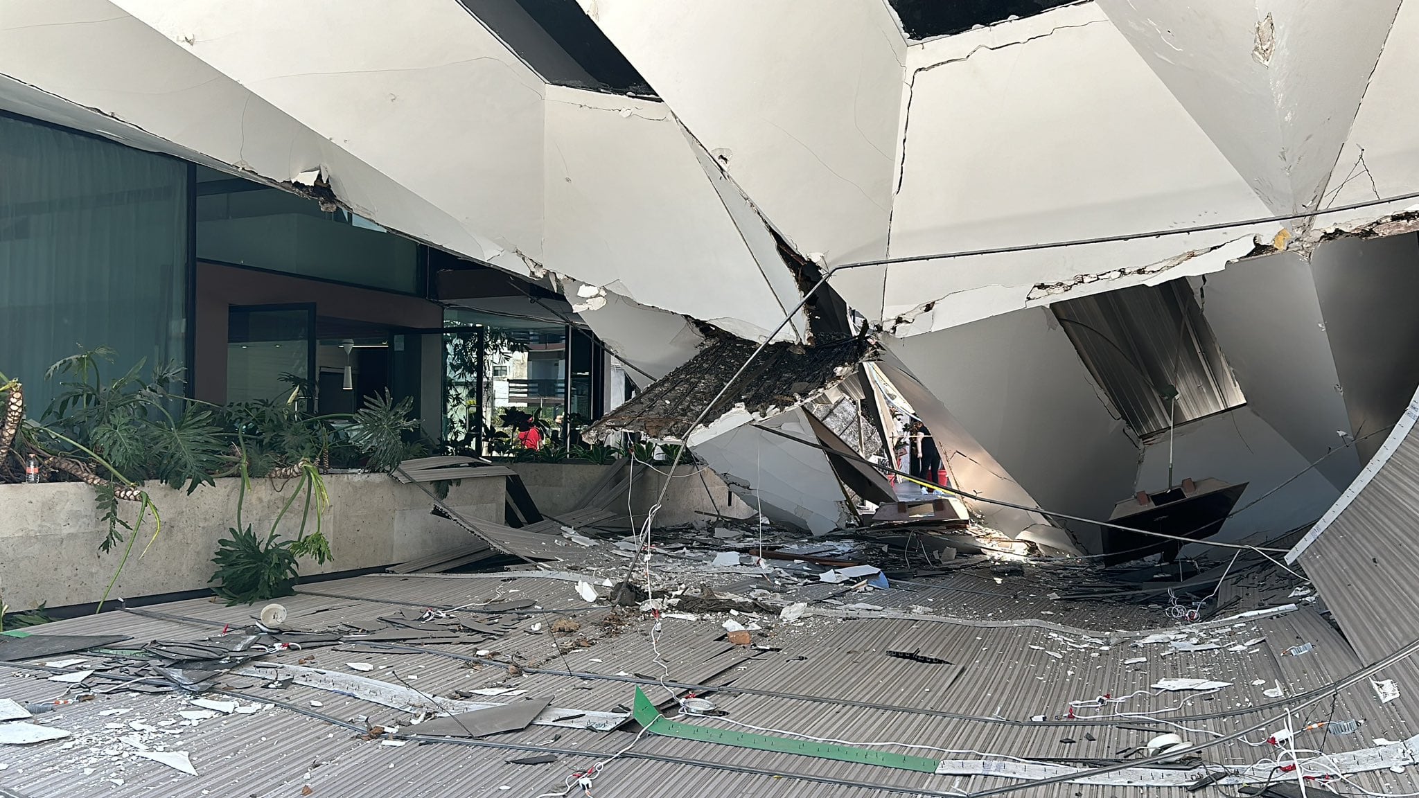 Derrumbe en Hotel Expo Plaza Guadalajara, Jalisco