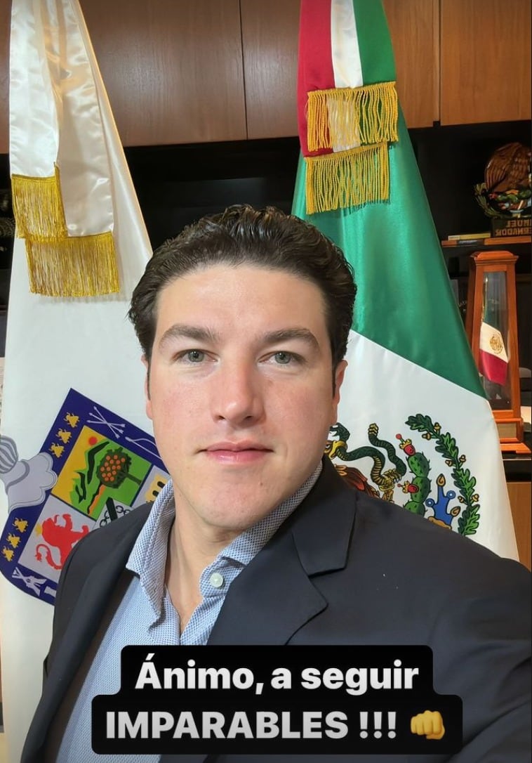 Samuel García muestra que ya está de regreso como gobernador de Nuevo León