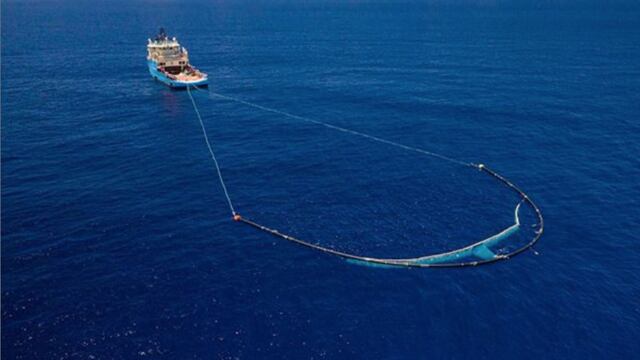 La red puede atrapar incluso partículas de micro-plásticos, que llegan a medir hasta un milímetro.