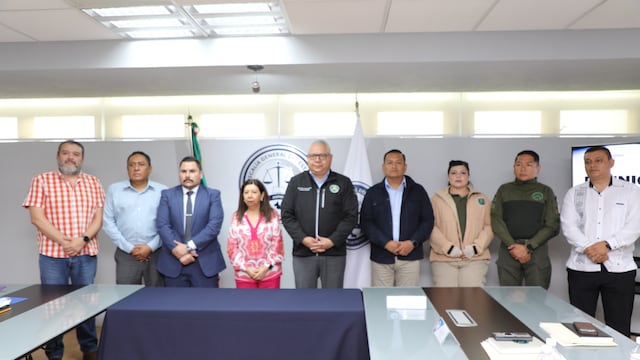 SSPC y Fiscalía de San Luis Potosí refuerzan acciones para combatir la extorsión.