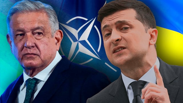 AMLO critica a Volodímir Zelenski, presidente de Ucrania, por la OTAN y por no aceptar su plan de paz