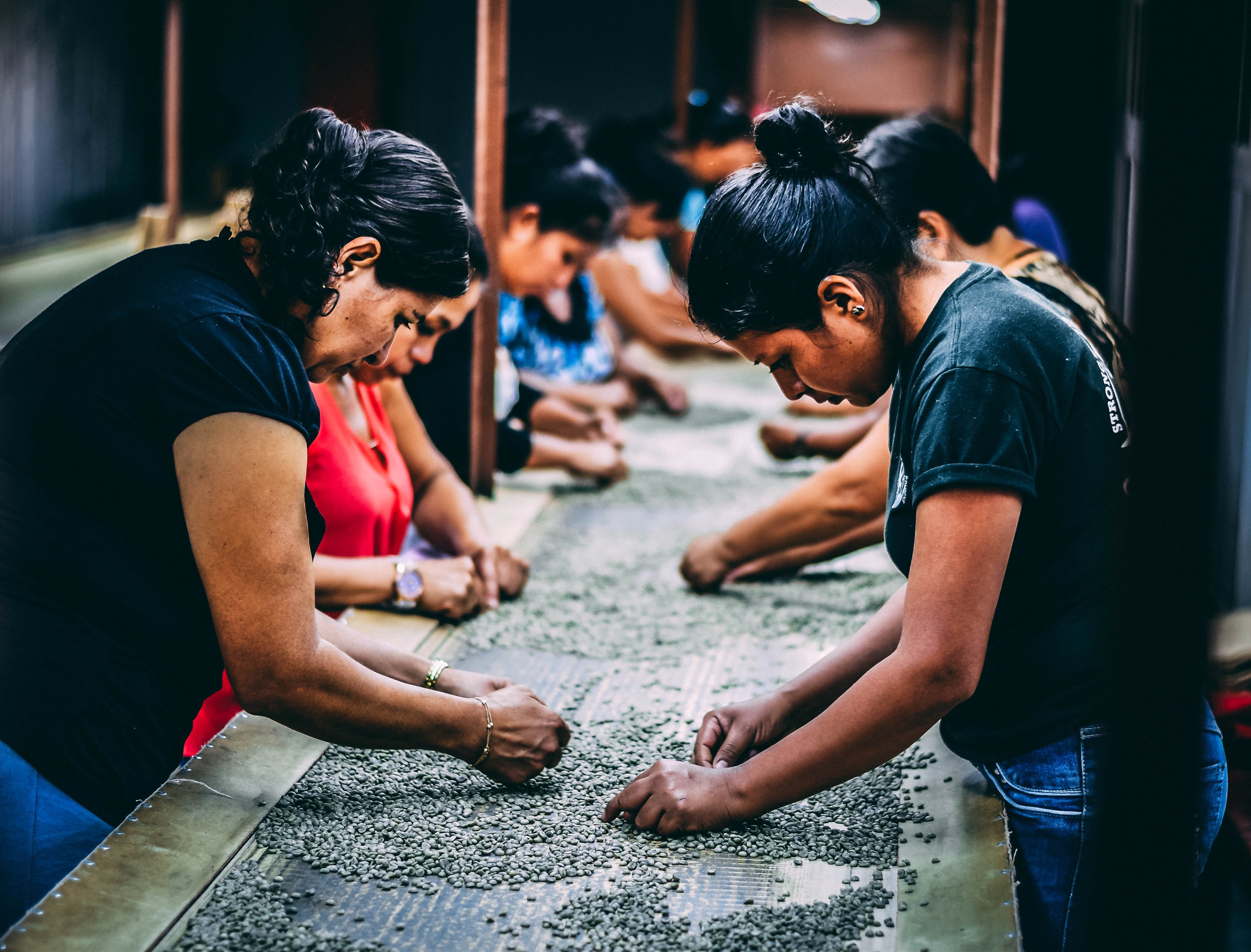 Mujeres trabajando