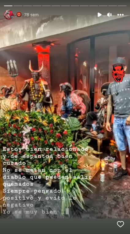 Kevin Kaletry y su relación con el diablo