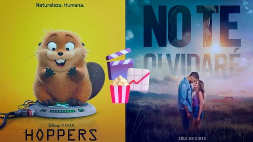 Las favoritas del público: Hoppers y No te olvidaré arrasan en taquilla