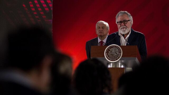 Alejandro Encinas y Andrés Manuel López Obrador