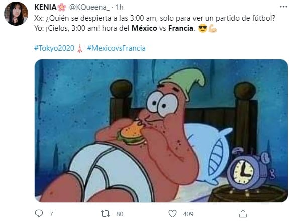 Meme México vs Francia Tokio 2021