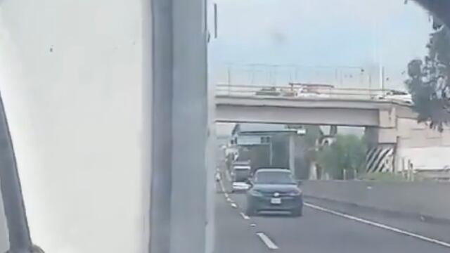 Carretera México-Pachuca: Balean a joven y queda registrado en desgarrador video