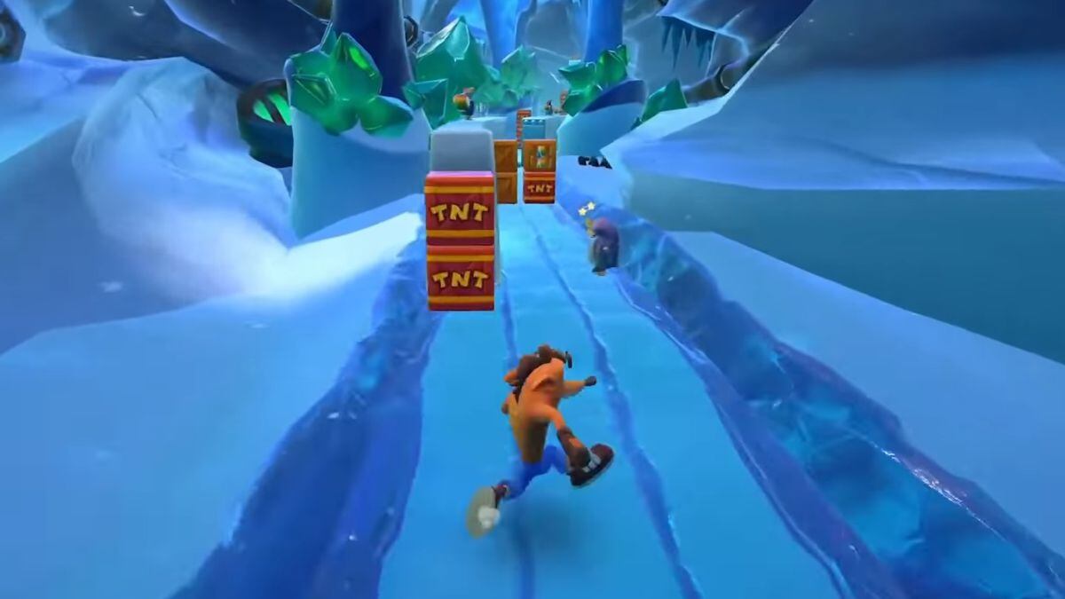 Crash Bandicoot On the Run