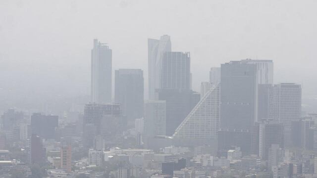 No cede la contaminación en la Ciudad de México