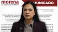 Ariadna Montiel comparte convocatoria de Morena para diputaciones federales rumbo a 2027
