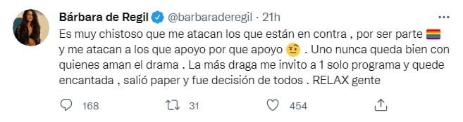 Bárbara de Regil  se defiende de críticas por su participación en “La Más Draga 4”