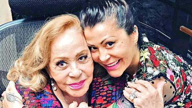 Alejandra Guzmán y Silvia Pinal