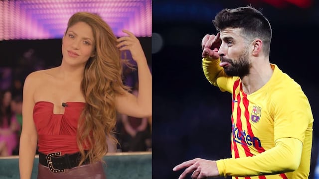 Shakira y Gerard Piqué.