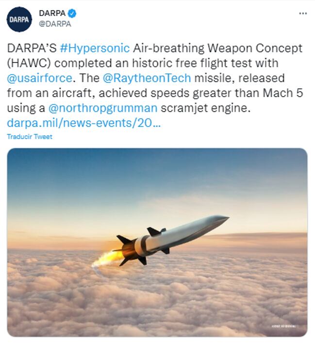 Hypersonic Air-breathing Weapon Concept (HAWC)