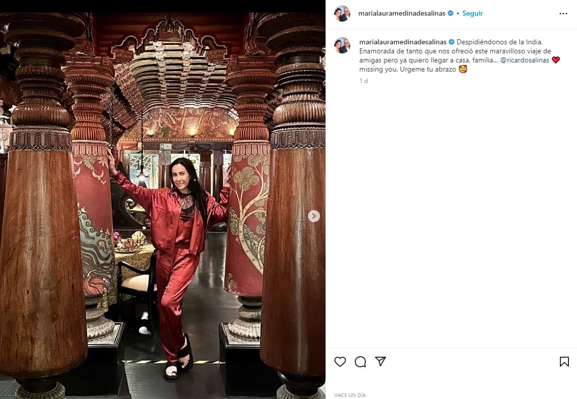 María Luisa Medina, esposa de Ricardo Salinas Pliego