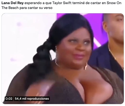 Memes de Lana del Rey y Taylor Swift