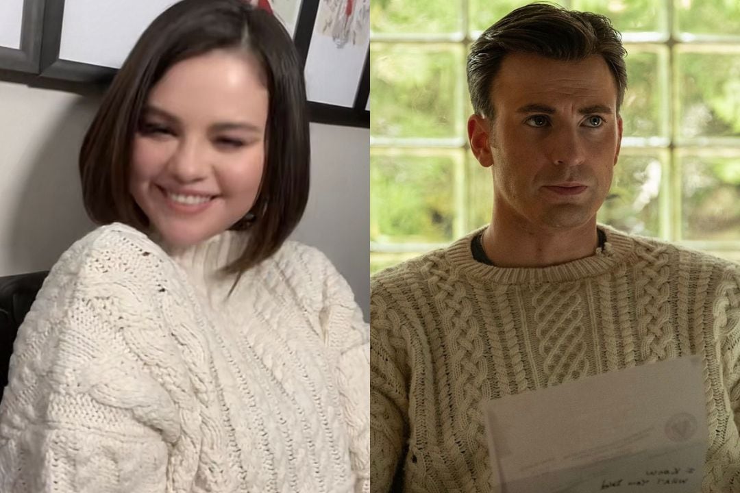 Selena Gómez y Chris Evans