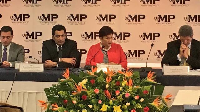 Thelma Aldana, titular del Ministerio Público de Guatemala