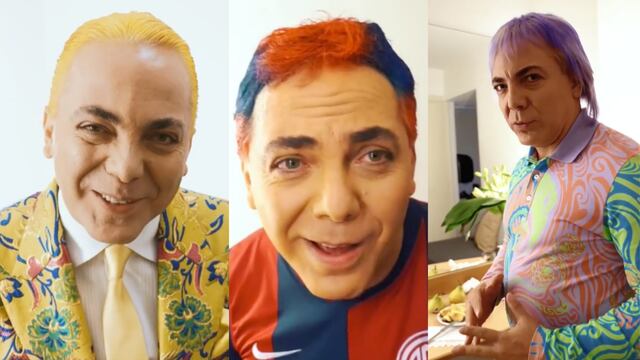 Cristian Castro y sus looks.