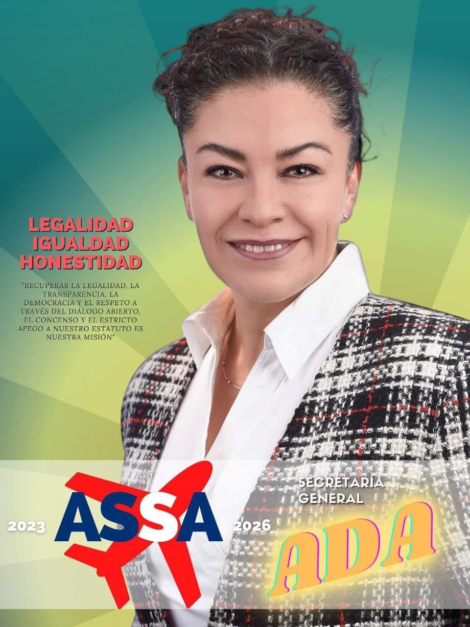 Ada Salazar candidata ASSA
