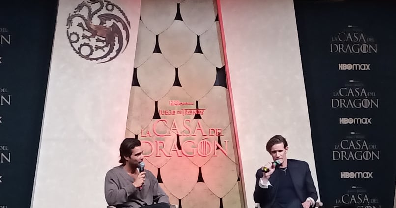 Fabien Frankel y Matt Smith de House of the Dragon