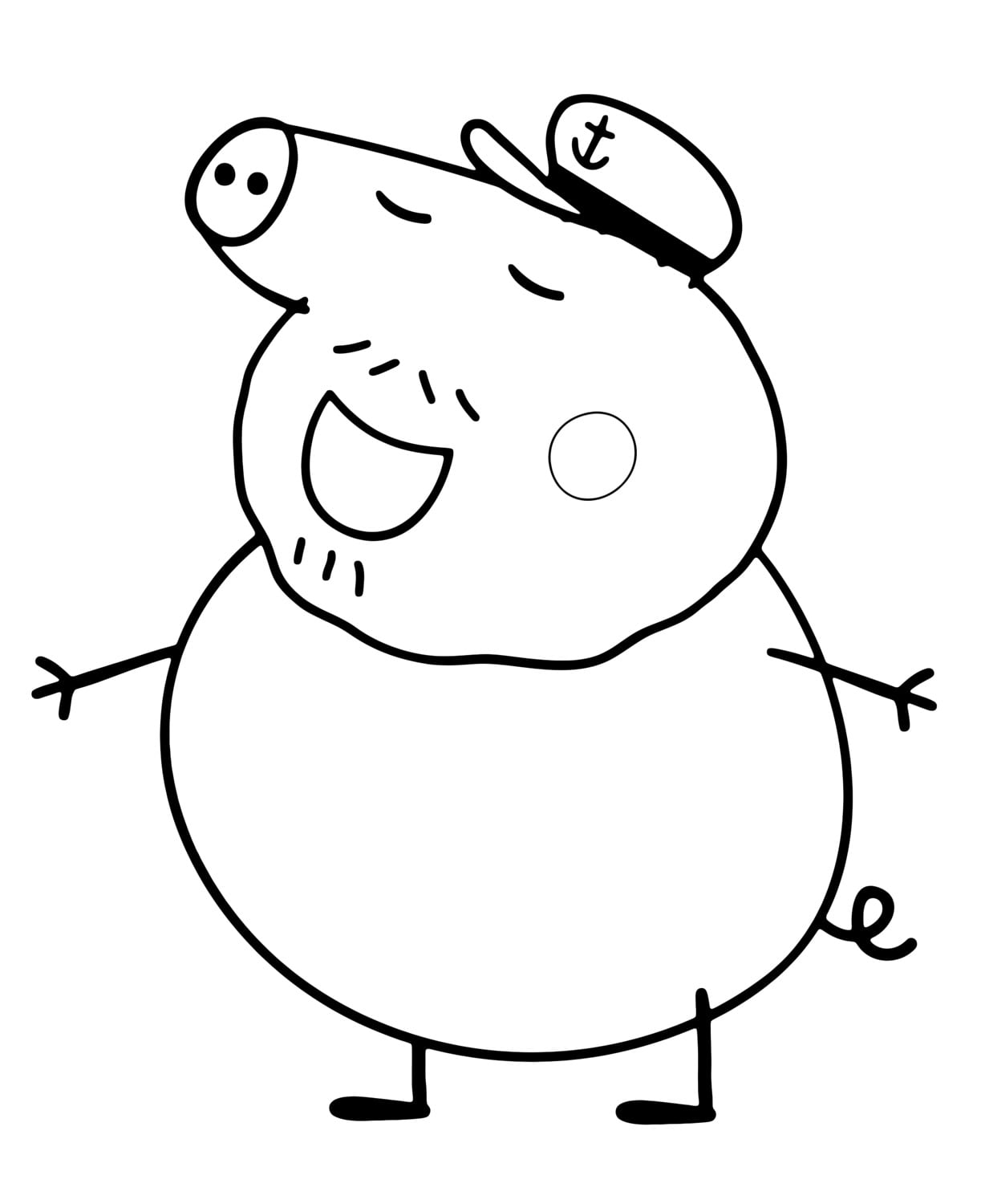 Dibujos del Abuelo Cerdito de Peppa Pig
