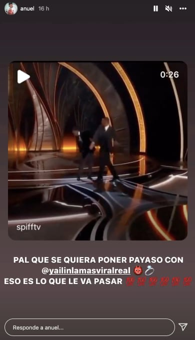 Anuel AA amenaza a detractores de Yailin La Más Viral