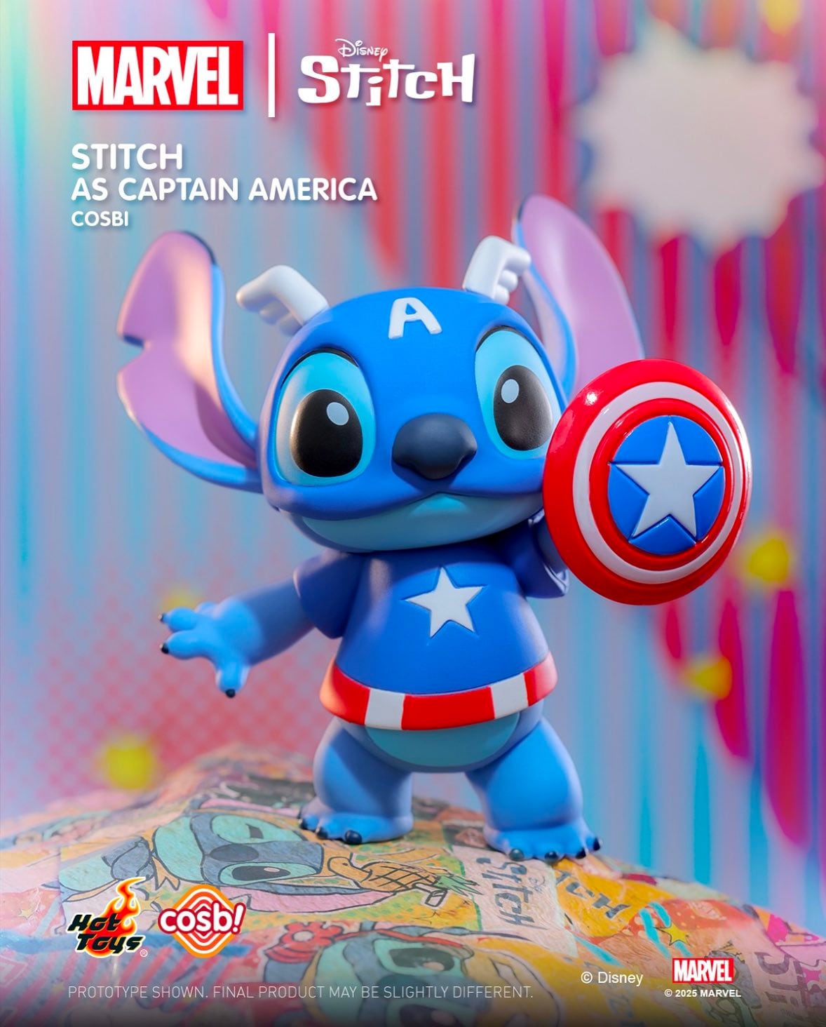Colección Stitch con Marvel