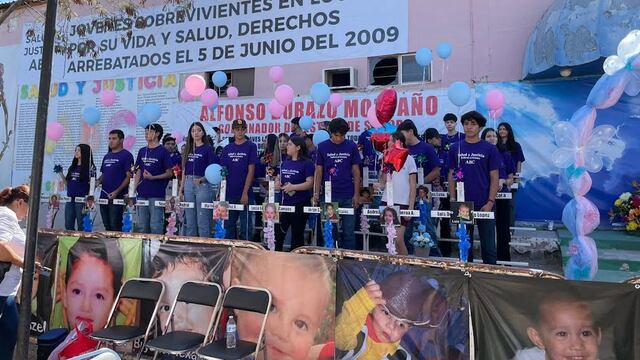 Así se ven los sobrevivientes del incendio en la Guardería ABC