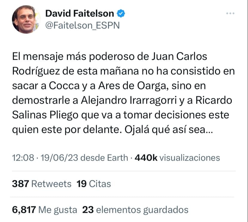 David Faitelson.